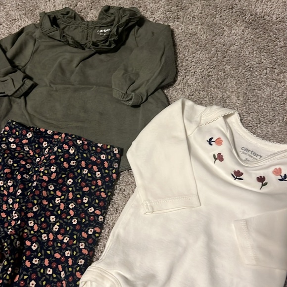 🍂🍁 Baby girl fall outfits - set of 3 - Picture 3 of 5